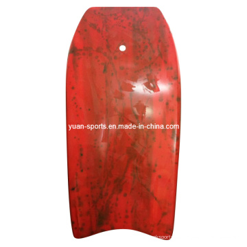 Bodyboard de fibra de vidrio con color de superficie de tinte